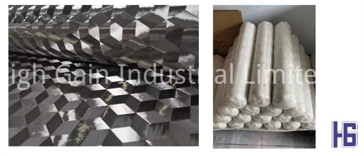 3D Triaxial Carbon Fiber Cloth