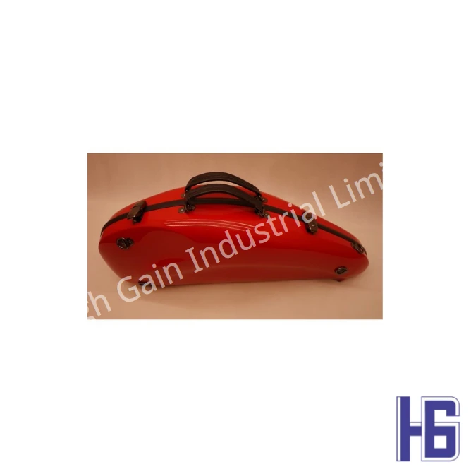 Alto Saxophone Red Carbon Fiber Case