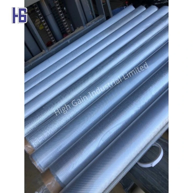 Aluminised Fiberglass Fabrics in Silver