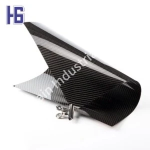 Black Carbon Fiber Sheet