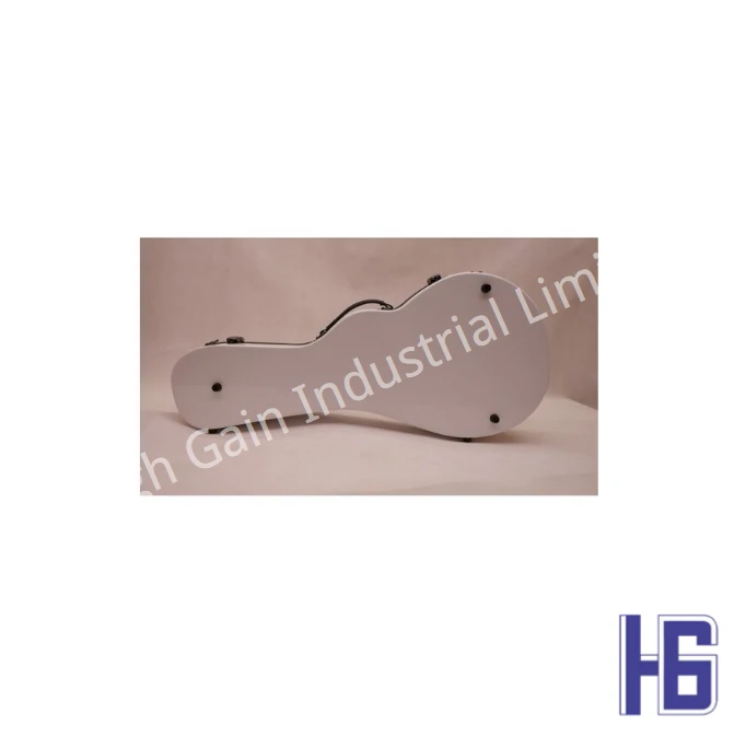 Mandolin White F-Shaped Carbon Fiber Cover