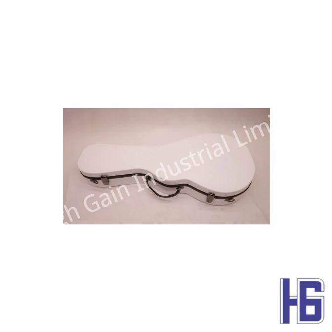 Mandolin White F-Shaped Carbon Fiber Cover